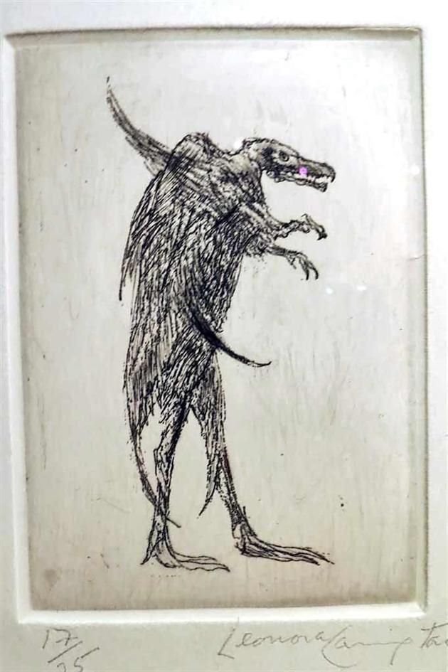 El proyecto surge para crear una colección de libros de pequeño formato sobre la obra de artistas plásticos contemporáneos. Pieza: Sin Título. Autor: Leonora Carrington.