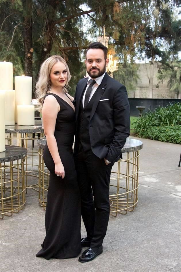 Carolina Carolunger y Diego Acevedo.