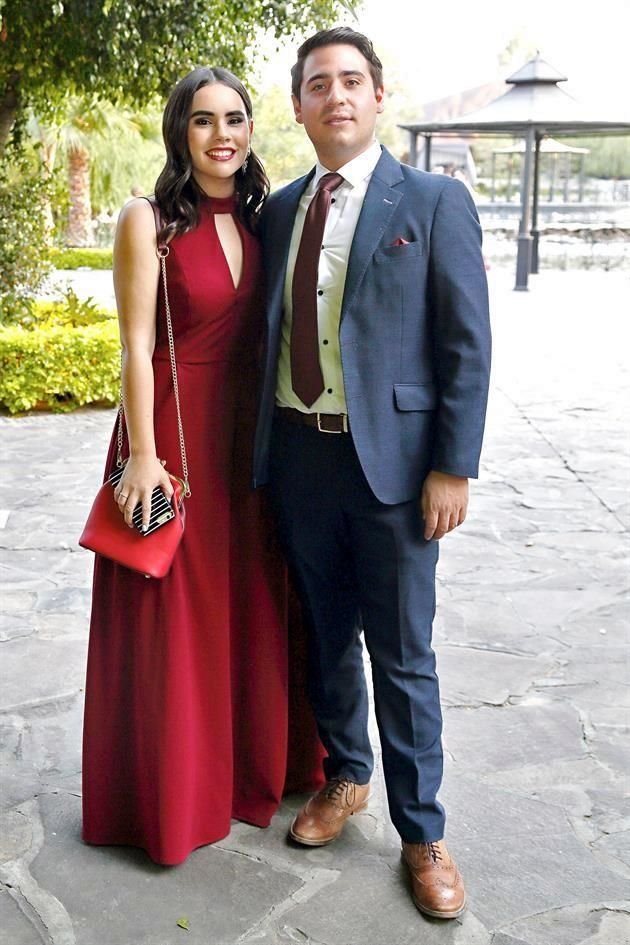 Cristina Gaxiola y Pablo Sánchez