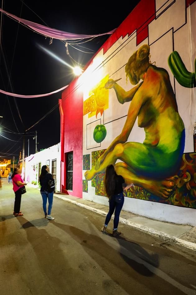 Entre las calles de Ciudad Obregón, en Sonora, hay color y arte para hacer más amenos los recorridos de los visitantes.