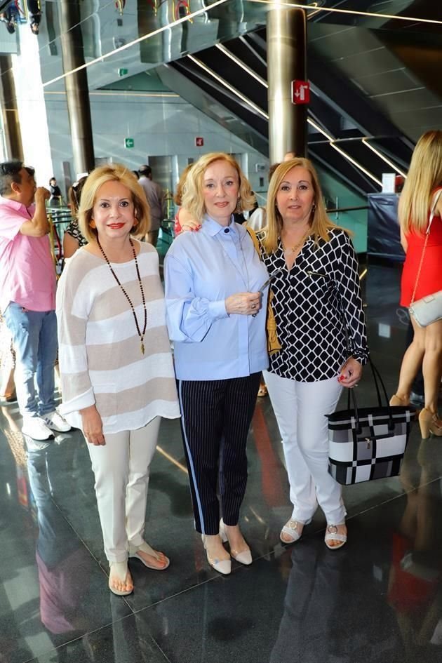 Martha Elda Figueroa de Cavazos, Mary Moyeda de Mercado y Ana Cecilia Leal de Maiz
