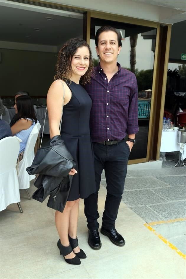 María Romo y Aldo Cisneros