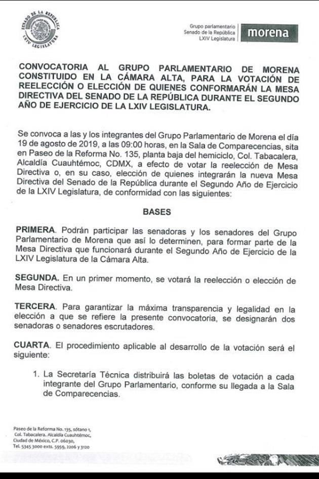 Martí Batres difundió el documento en Twitter.