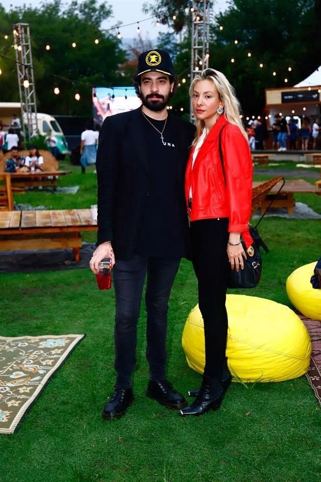Rodrigo Zúñiga y Marcela Recio