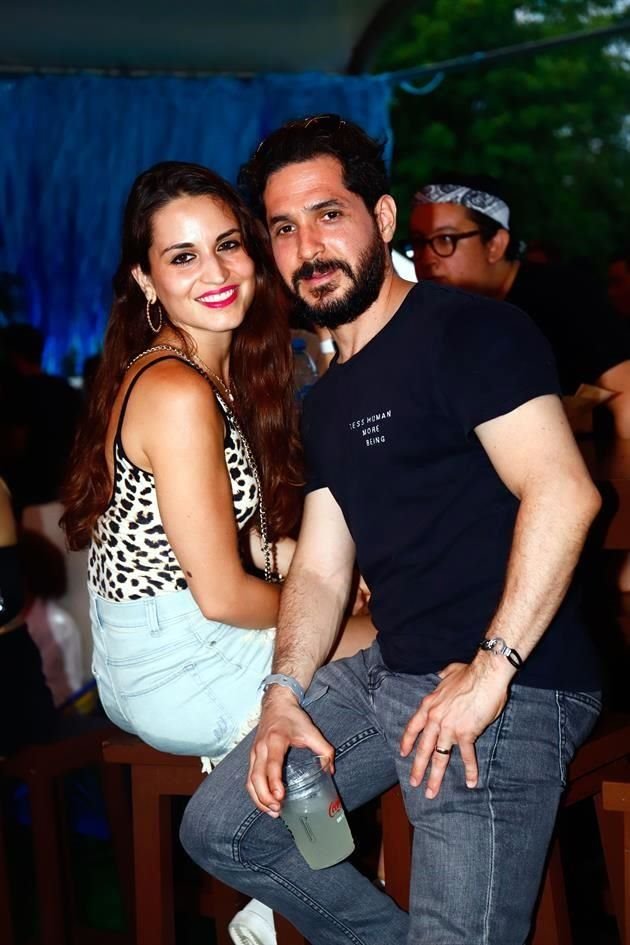 Laura López y Carlos Sill