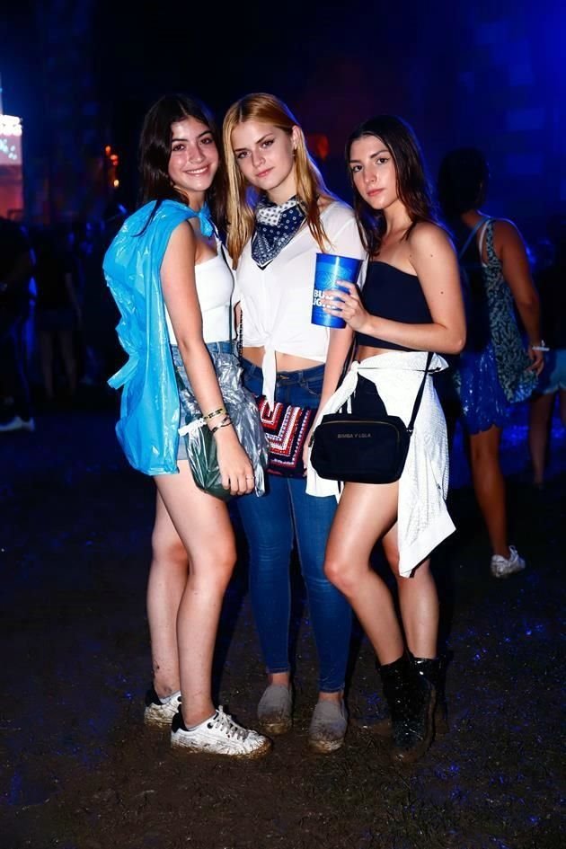 Mariana Cárdenas, Eugenia Sada y Michelle Vega