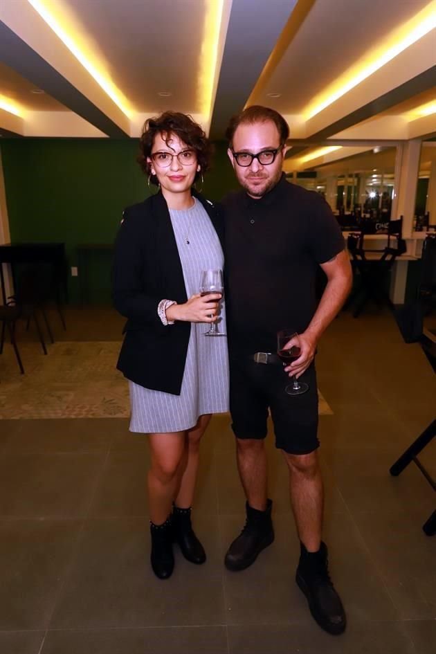 Karla Torres y Andrés Castellani.