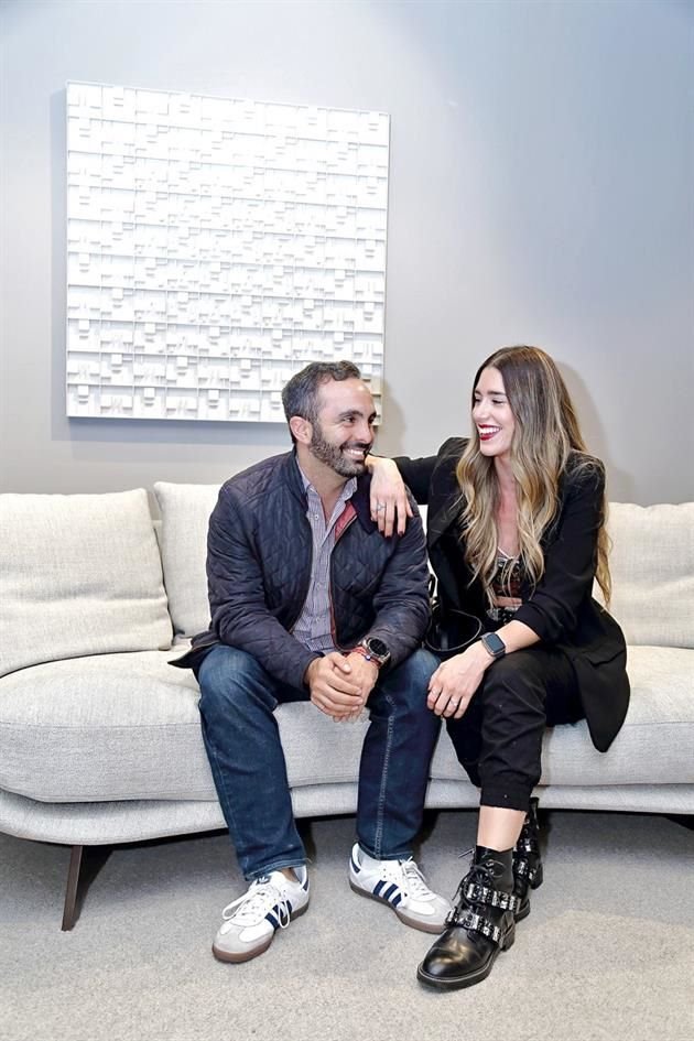 Verónica Barragán y Eduardo Lassala