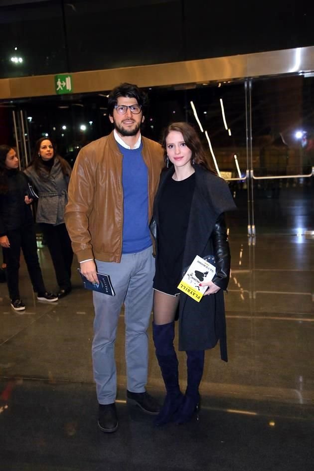 Santiago Ponzio y Daniela Salinas
