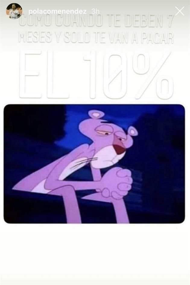 Esta es la imagen que publicó el 'Polaco'.