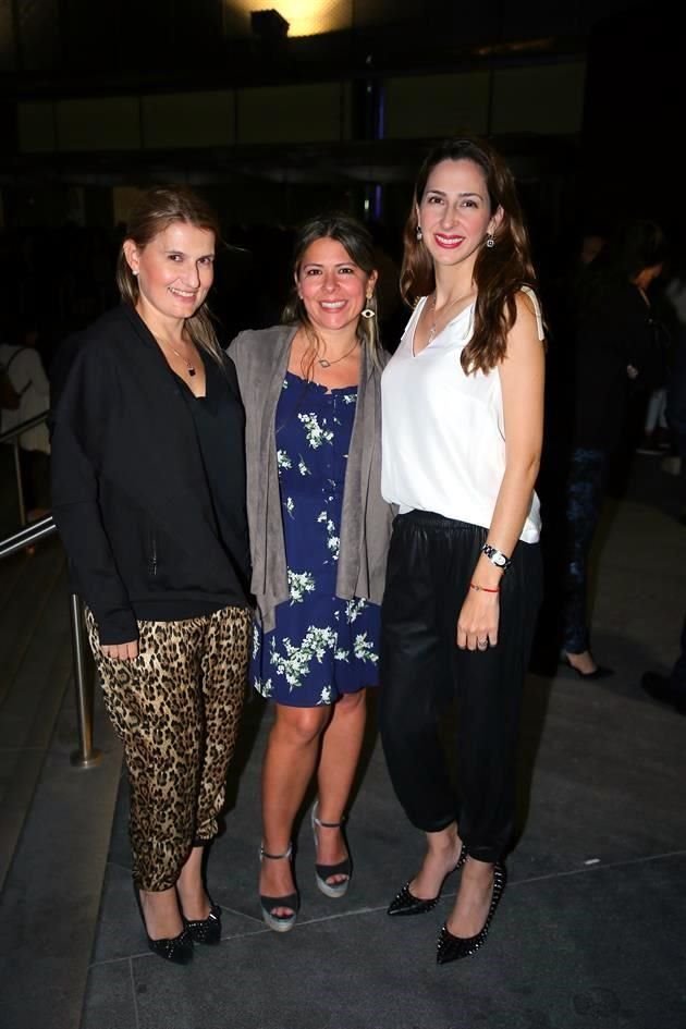 Karla Martínez, Rosy García y Silvia González de Belden