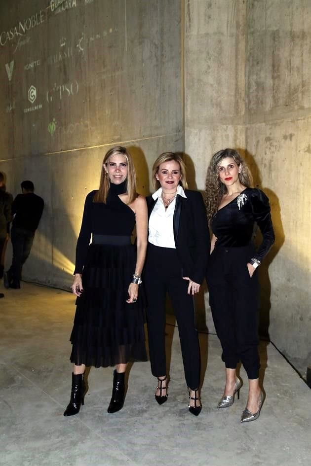 Laura Bolio, Ana Martha Salazar y Gisela Casillas