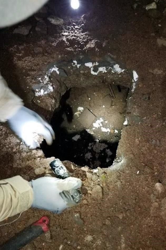 Según las autoridades estadounidenses, el túnel está inconcluso.