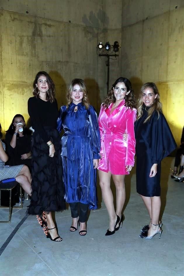 Karla Coba Villa, Joanna Santillán, Magda Fernández y Mariana Solbes