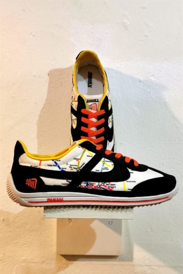 Los tenis conmemorativos del Metro comenzaron a venderse en tiendas Panam, por $399.