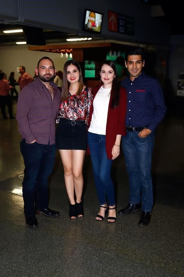 Jaime Fernández, Ana María Fernández, Azucena González y Pablo Coronado