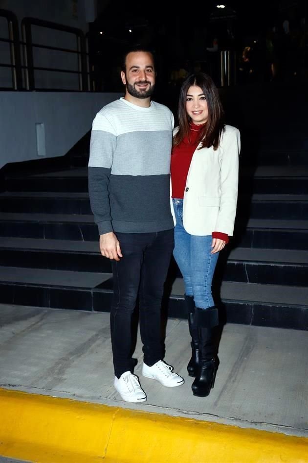 Mauricio Farah y Elisa Cruz