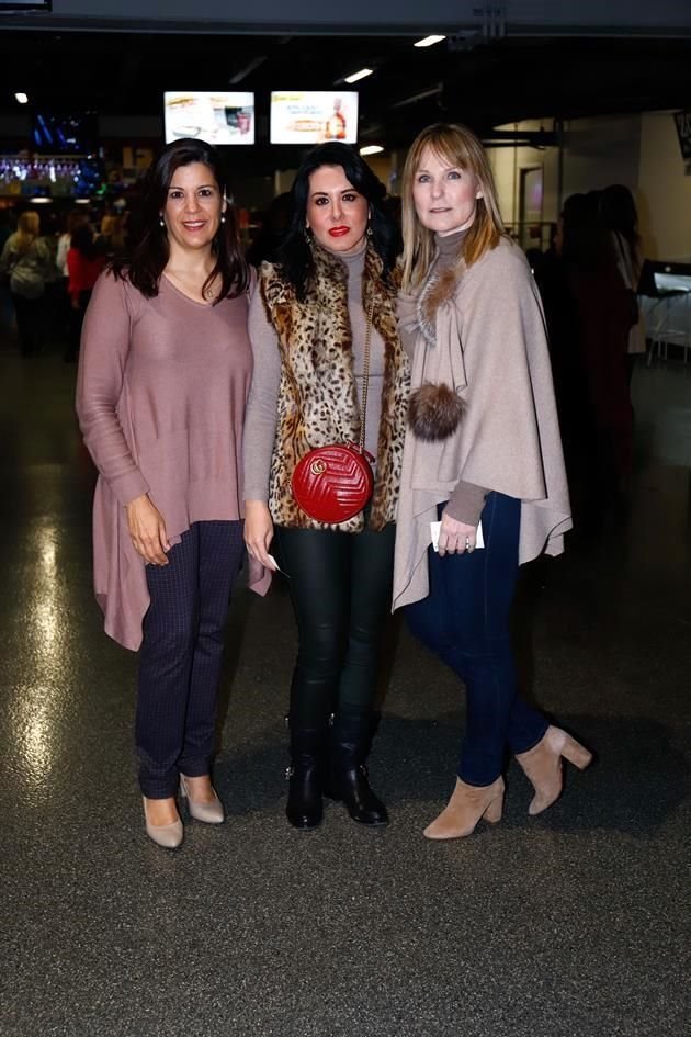 Lucía Elizondo, Mily de Ibarra y Adriana de Bremer