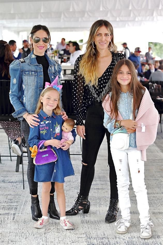 Sofía Basave, Marissa Gómez, Luciana Salinas e Ivanna Salinas