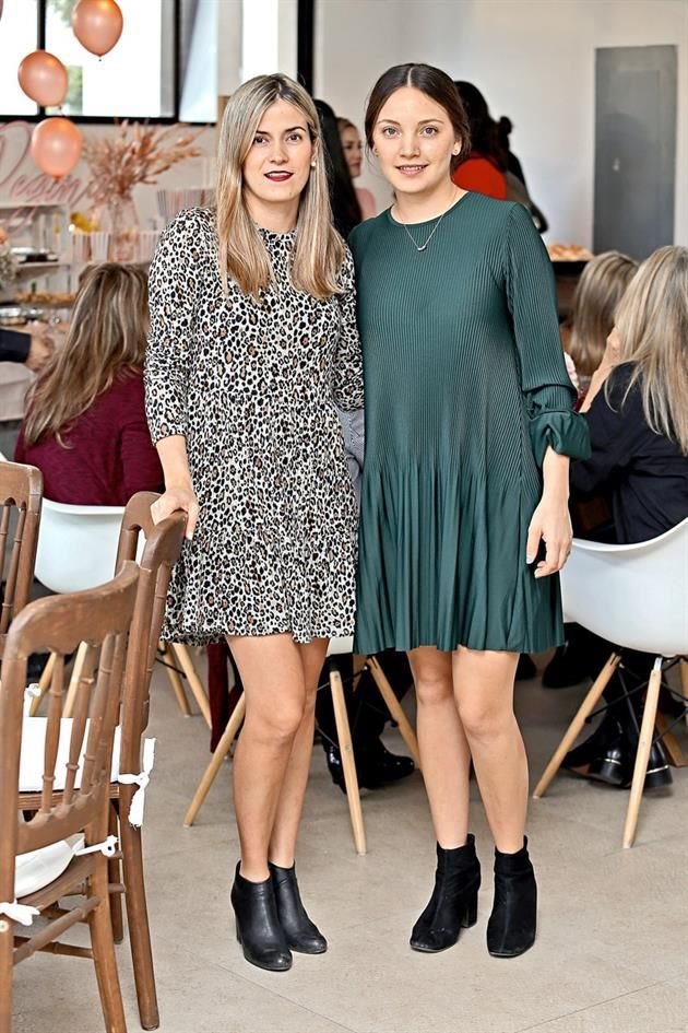 Ana Gaby Cervantes y Mariana Hernández