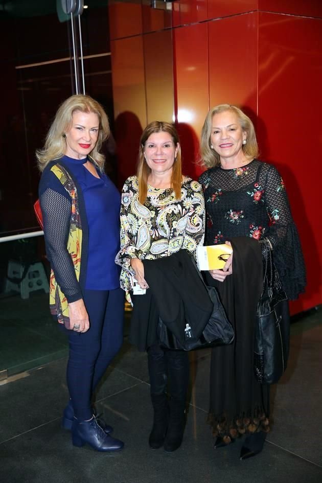 María Elena Bolson, Alejandra Benavides y Vicky Benavides