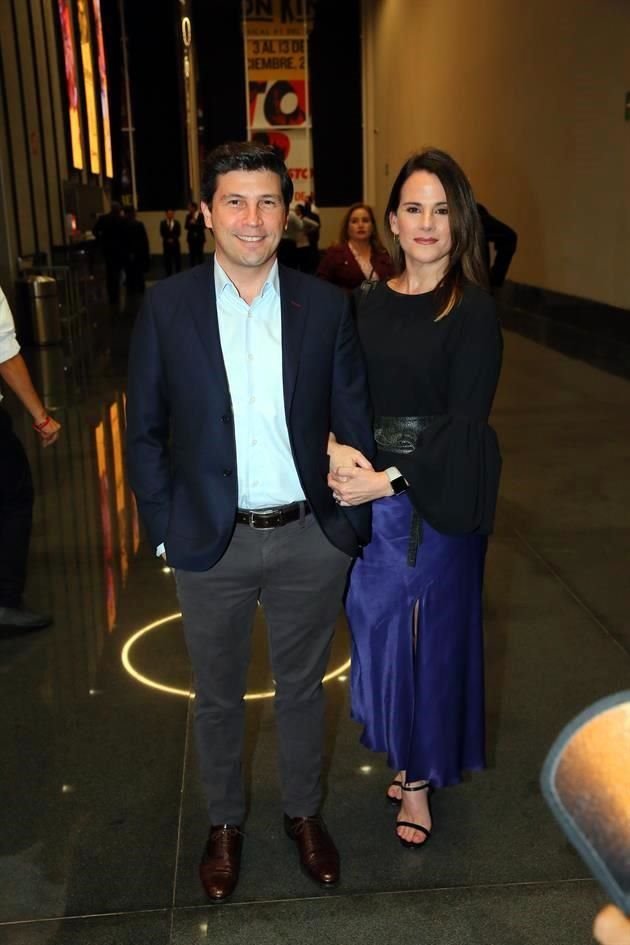 Hernán Villarreal y Celina Garza