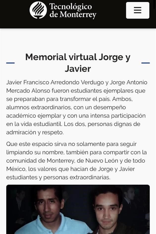 Jorge y Javier eran destacados estudiantes de posgrado cuando elementos del Ejército los mataron y luego intentaron hacerlos parecer como delincuentes.