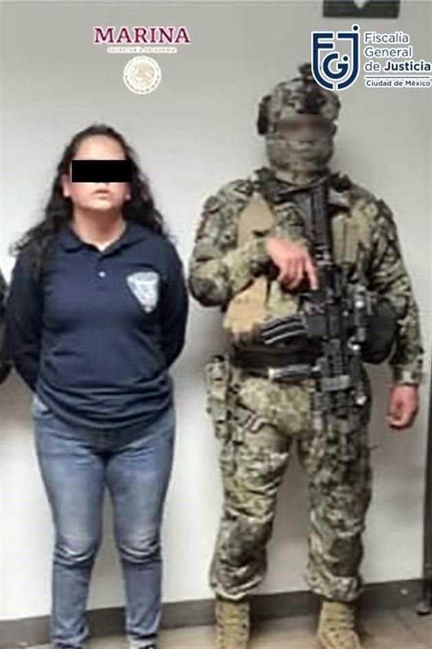 Flor Leticia se identificó como coordinadora del área de Reordenamiento de la Vía Pública.