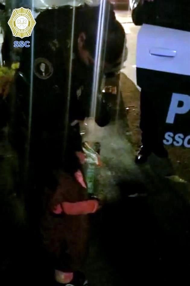 La menor fue hallada en calles de la Colonia Federal.