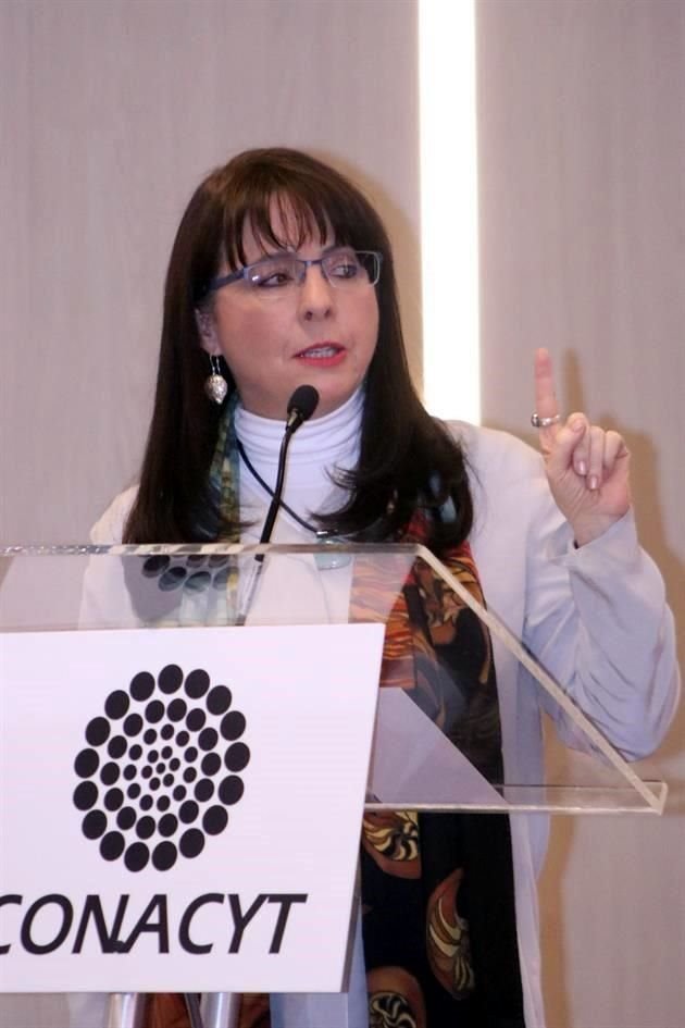 María Elena Álvarez-Buylla, directora del Consejo Nacional de  Ciencia y Tecnología.