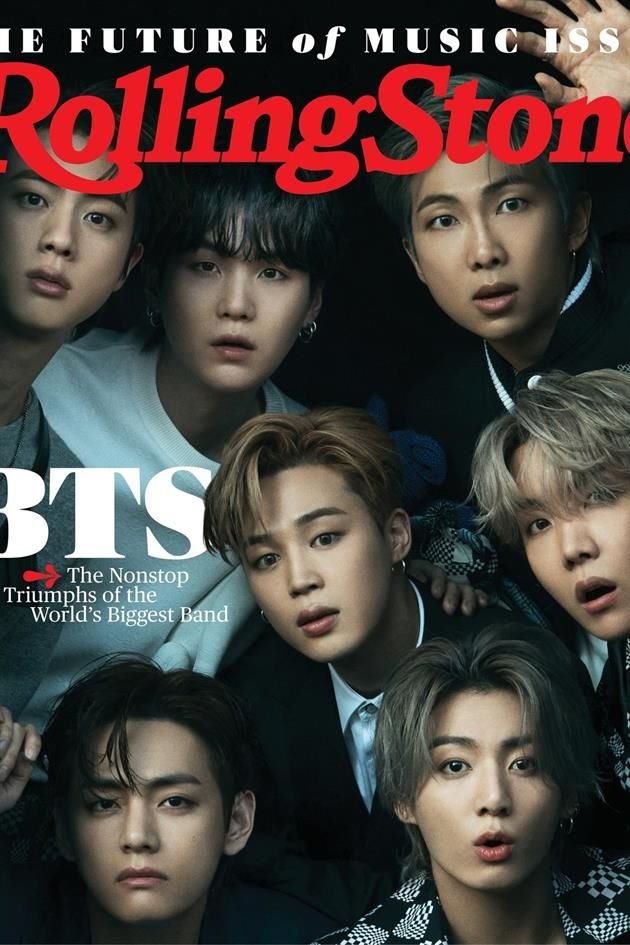 Los integrantes de BTS protagonizan la portada de Rolling Stone para el mes de junio.