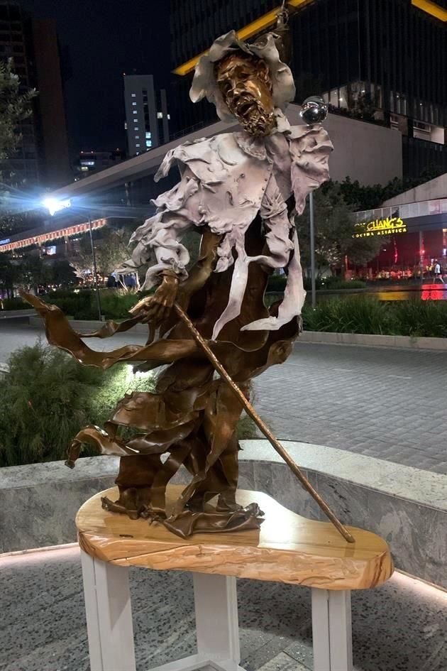 Escultura que forma parte de la Ruta Escultórica que impulsa galería Trieste en la zona de Andares.
