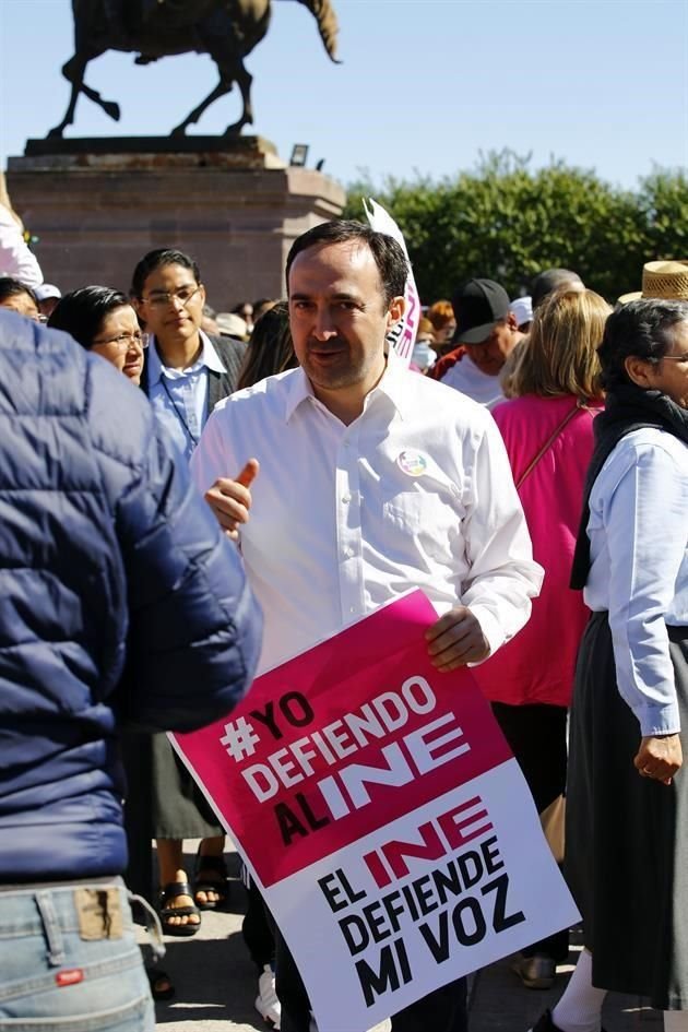 Hernán Salinas, dirigente estatal del PAN.