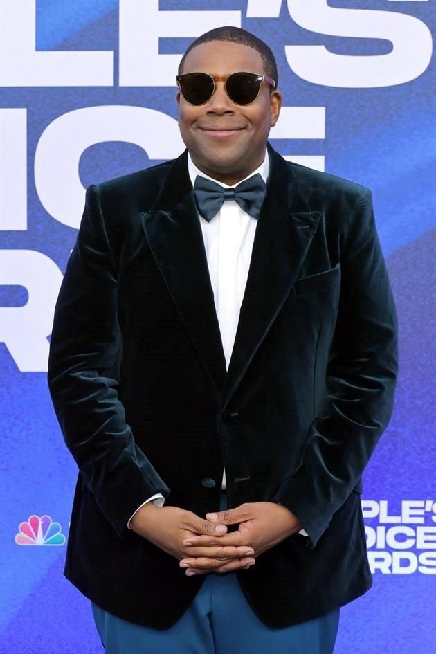 El comediante Kenan Thompson, siempre sonriente.