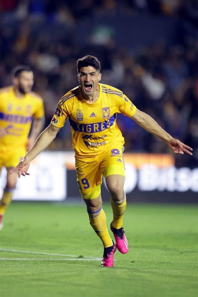 Nicolás Ibáñez marcó su primer gol como Tigre.