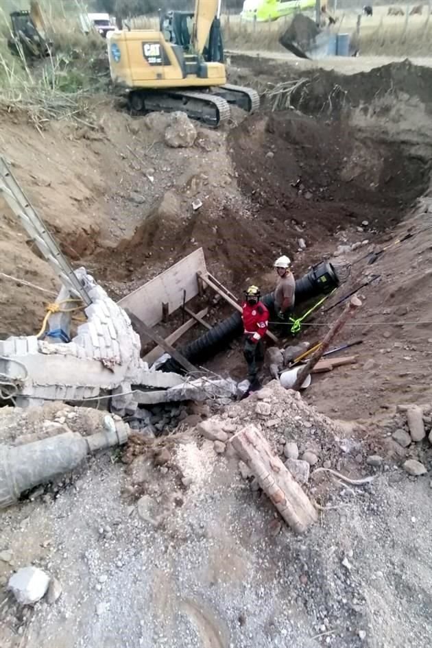 Un hombre murió y otro quedó gravemente lesionado luego de un derrumbe en un pozo del Municipio de Zapotiltic.