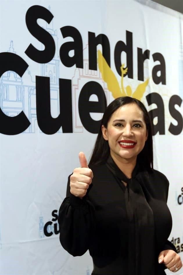 Sandra Cuevas, virtual Alcaldesa de la Cuauhtémoc.