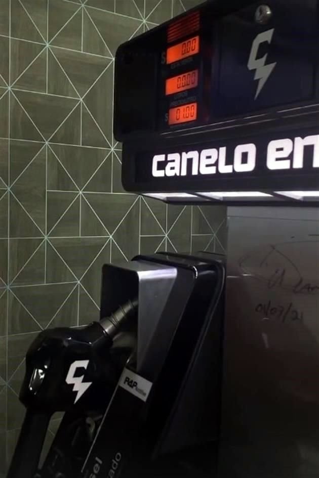 Así lucen las bombas de 'Canelo Energy'.