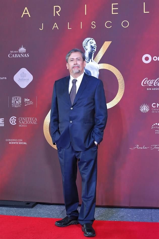 Armando Casas, presidente de la Academia Mexicana de Artes y Ciencias Cinematográficas (AMACC).