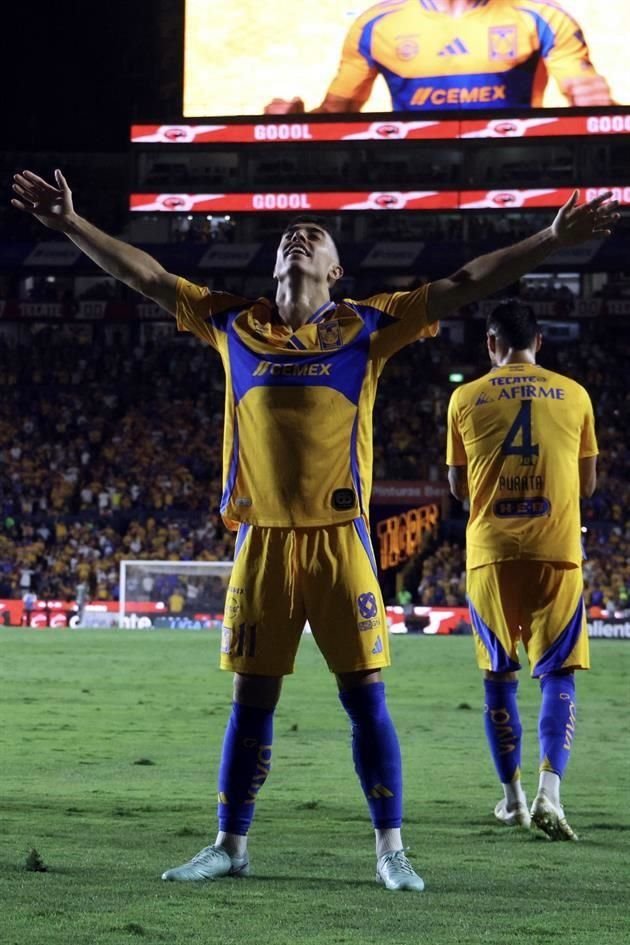 El gol de Brunetta puso a soñar a los seguidores de Tigres con la Semifinal.