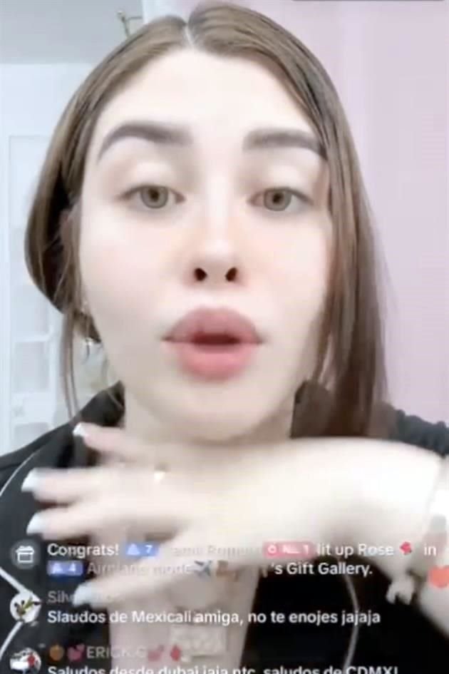 Naomi Sofía Figueroa, servidora pública en Guadalajara, hizo la confesión en un video.