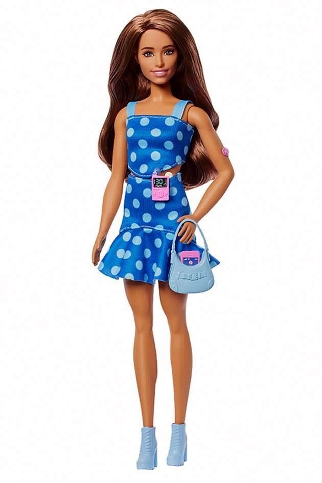 La nueva Barbie fue diseñada en colaboración con Breakthrough T1D, una organización global sin fines de lucro dedicada a la diabetes tipo 1.
