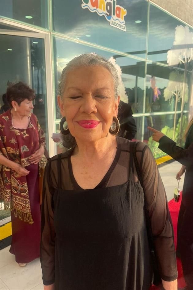 La actriz Luisa Huertas, compite en la categoría de Mejor Actriz en los Premios Ariel.