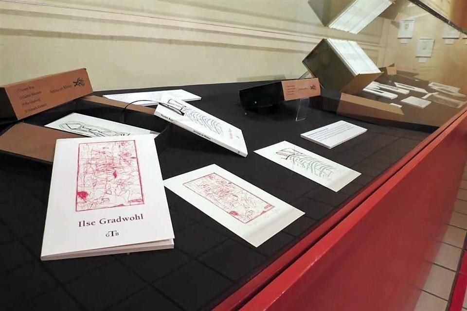 Los títulos se pueden comprar en el Instituto Cultural Cabañas. Son 40 ejemplares, uno por cada autor que trabajó en el taller de grabado con Pilar Bordes, organizadora de la exposición.