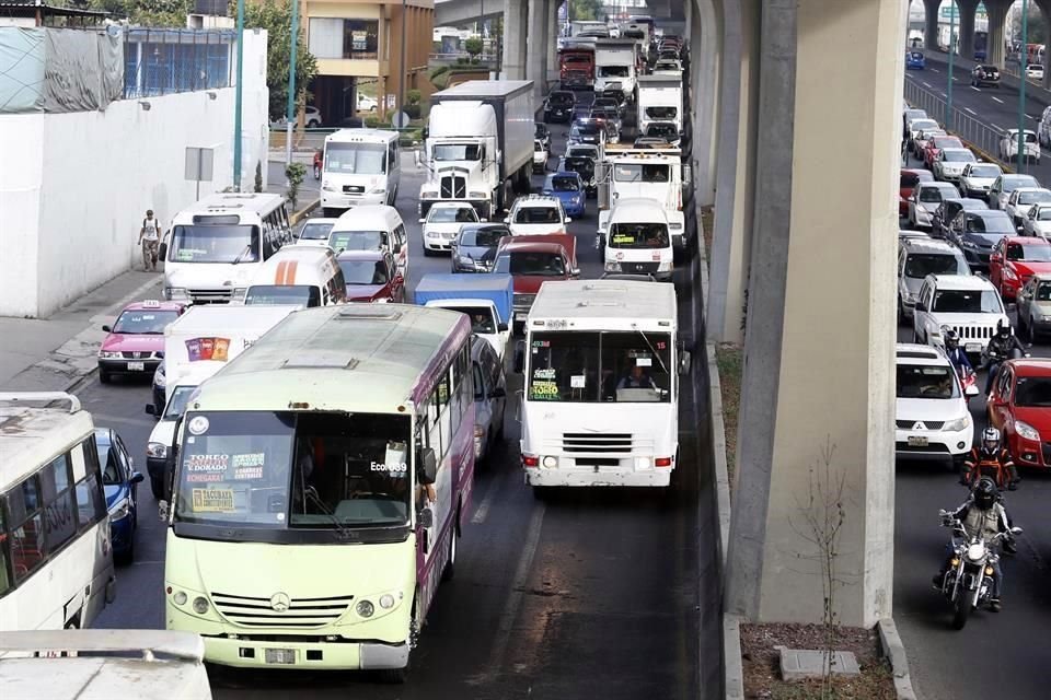 Actualmente el sector transporte emite 158 millones de toneladas de dióxido de carbono equivalente.