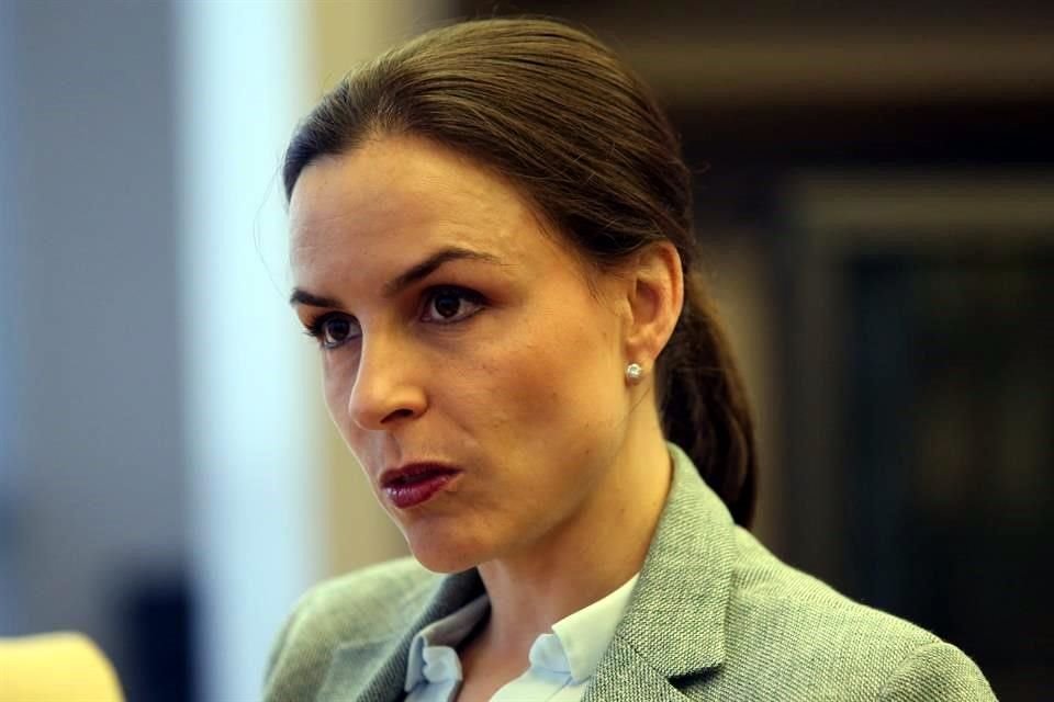 Alejandra Palacios, titular de la Cofece.