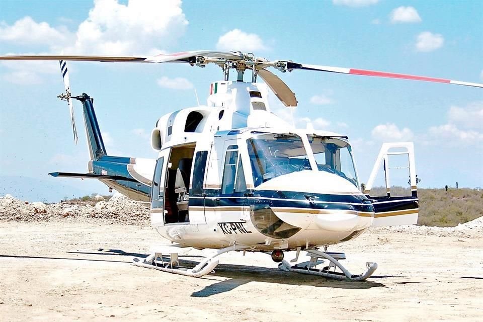 El Bell 412 EP todavía forma parte de las aeronaves que asegurará el Estado.