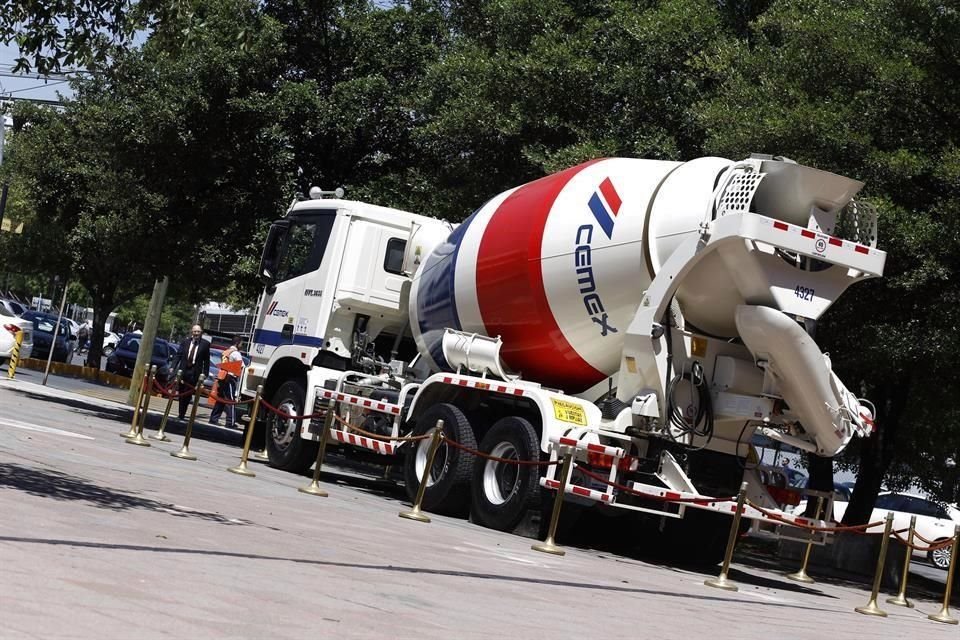 Cemex registró resultados trimestrales negativos en México.