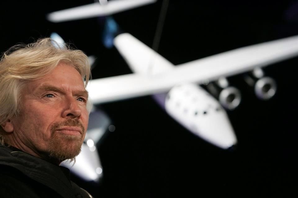 El fundador de Virgin Galactic, Richard Branson.