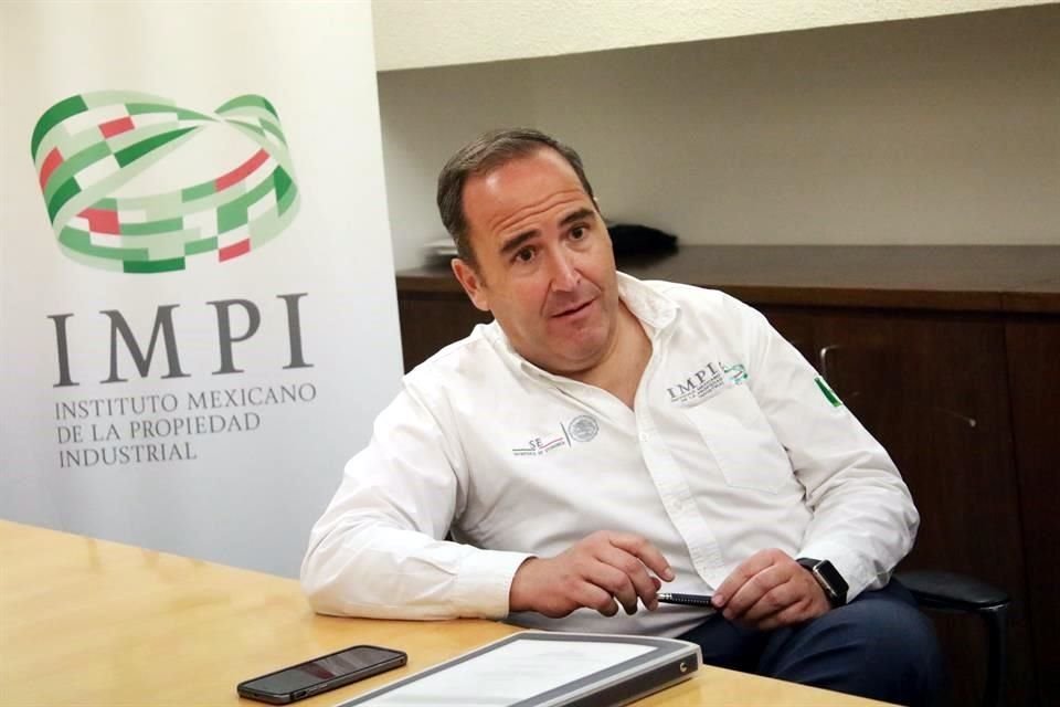 Miguel Ángel Margáin, director del Instituto Mexicano de la Propiedad Industrial (IMPI).